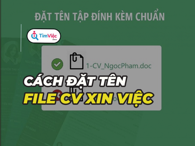 Bí quyết cách đặt tên file CV xin việc “lọt” mắt xanh nhà tuyển dụng