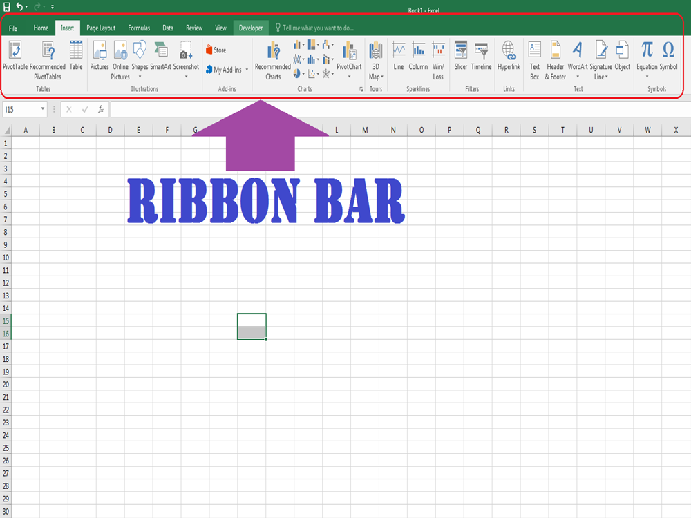 Cách hiện thanh công cụ (Ribbon Bar) trong Excel đơn giản nhất