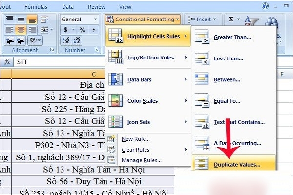 Hướng dẫn cách xóa các dữ liệu trùng nhau trong Excel - Ảnh 3
