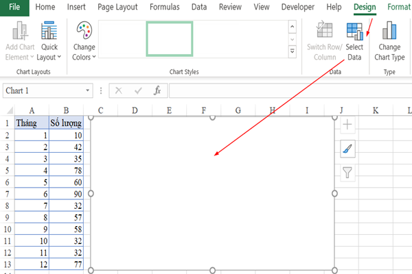 Cách vẽ biểu đồ đường trong Excel cực dễ, lưu ngay để dùng! - Ảnh 2