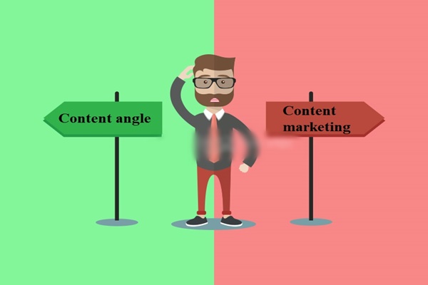 So sánh khác biệt content angle và content marketing