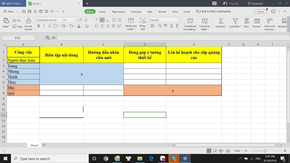 3 cách gộp ô trong Excel nhanh, gọn mà không mất dữ liệu