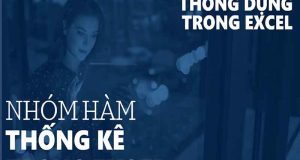 Hàm thống kê trong Excel: Có tất cả bao nhiêu loại hàm?