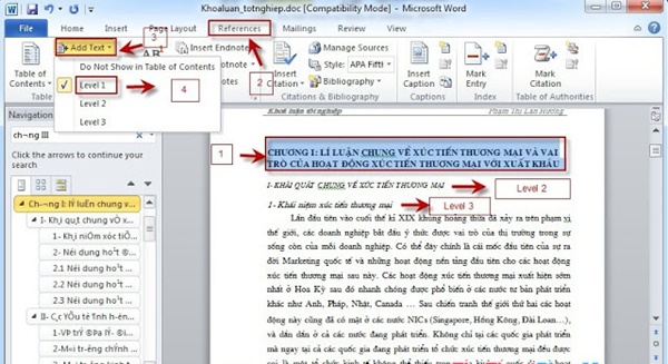 [HƯỚNG DẪN] Cách tạo mục lục tự động dễ dàng trong Word mọi phiên bản - Ảnh 7