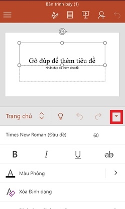 Hướng dẫn làm Powerpoint trên điện thoại cực kỳ đơn giản và dễ hiểu - Ảnh 4