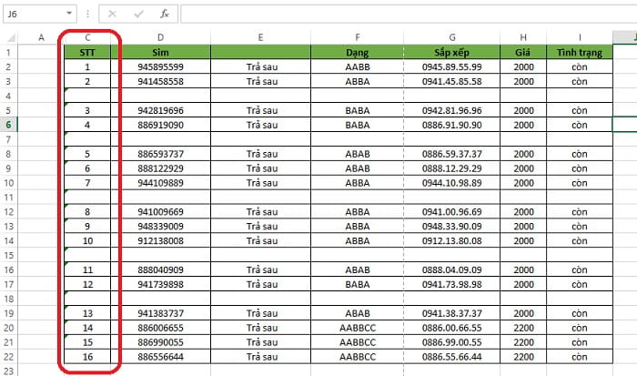 [HƯỚNG DẪN] Cách đánh số thứ tự trong excel nhanh – gọn - Ảnh 14