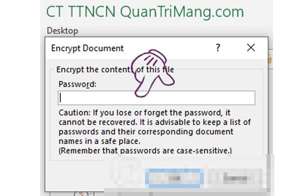 Cách khóa và đặt pass cho file excel với mọi phiên bản 100% thành công - Ảnh 13