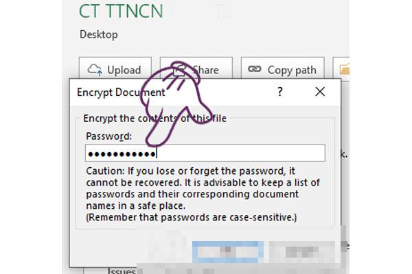 Cách khóa và đặt pass cho file excel với mọi phiên bản 100% thành công - Ảnh 3