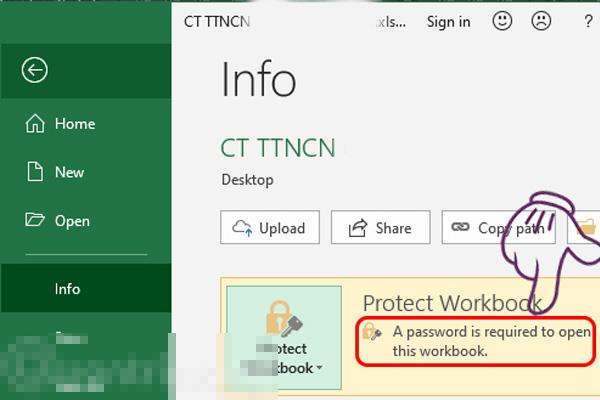Cách khóa và đặt pass cho file excel với mọi phiên bản 100% thành công - Ảnh 4