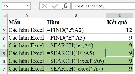 Cách sử dụng các hàm tìm kiếm trong Excel [HƯỚNG DẪN] - Ảnh 12