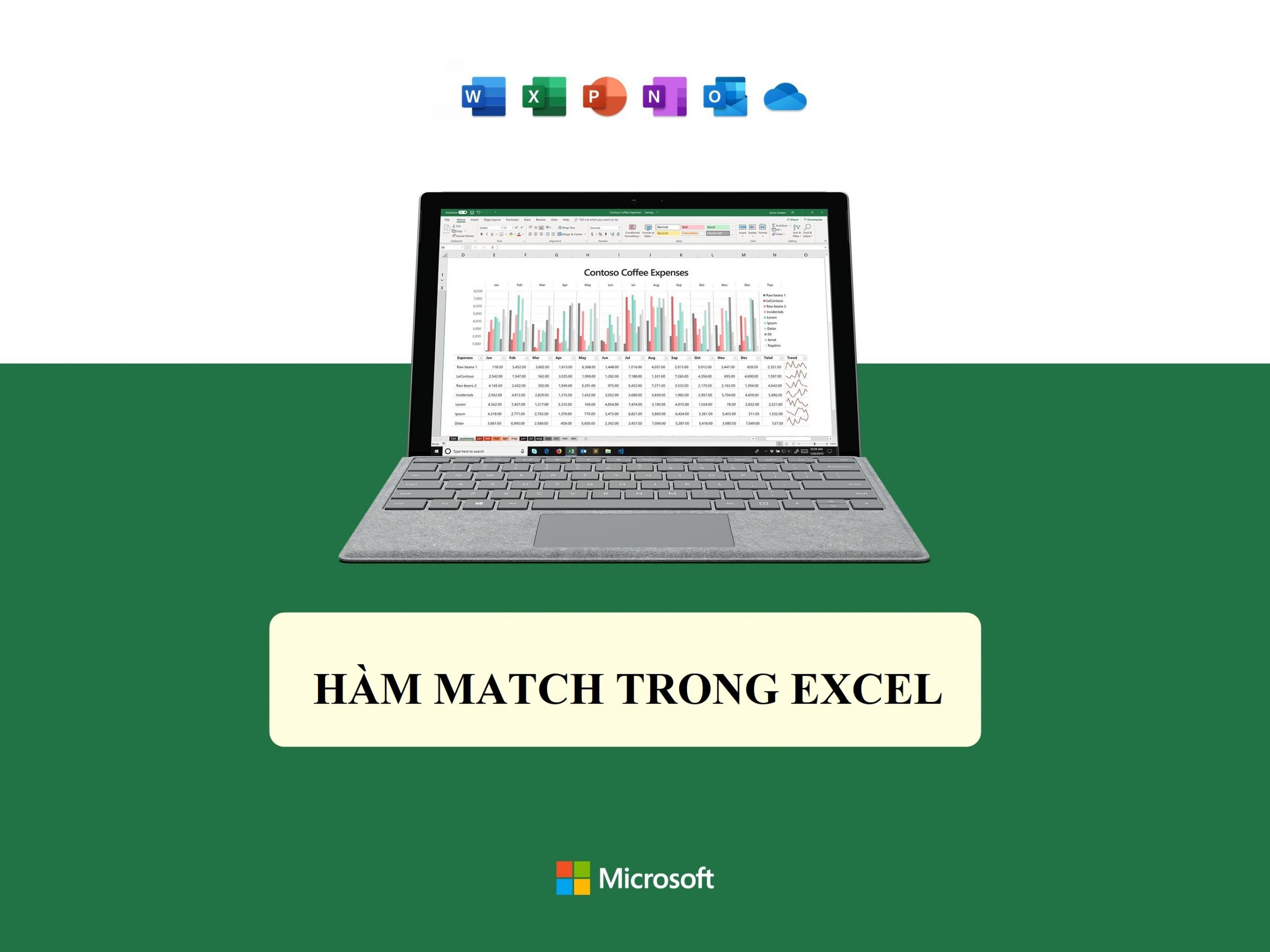 Hàm match là gì và cách sử dụng hàm match trong Excel