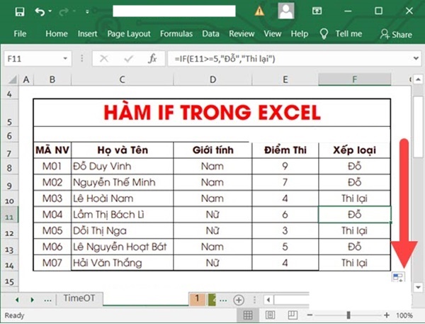 Hàm if trong Excel: dễ sử dụng [Có ví dụ minh họa] 2022 - ảnh 5