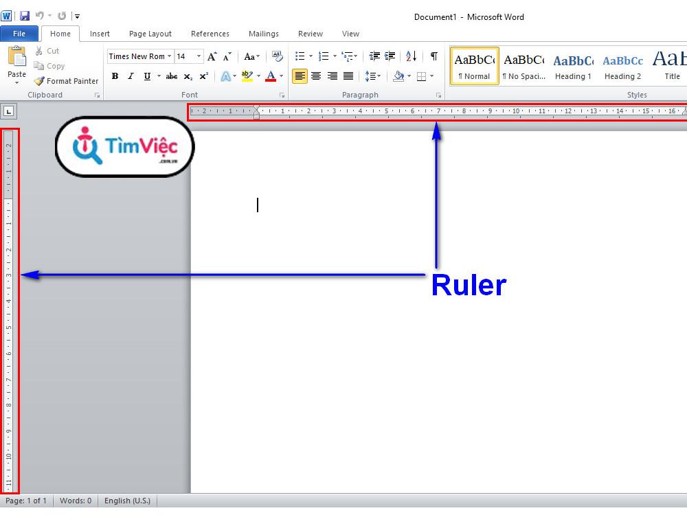 Mở thước trong word: Cách sử dụng thước với mọi phiên bản