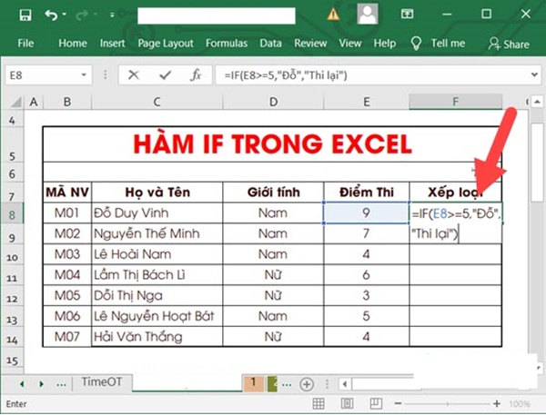 Hàm if trong Excel: dễ sử dụng [Có ví dụ minh họa] 2022 - ảnh 3