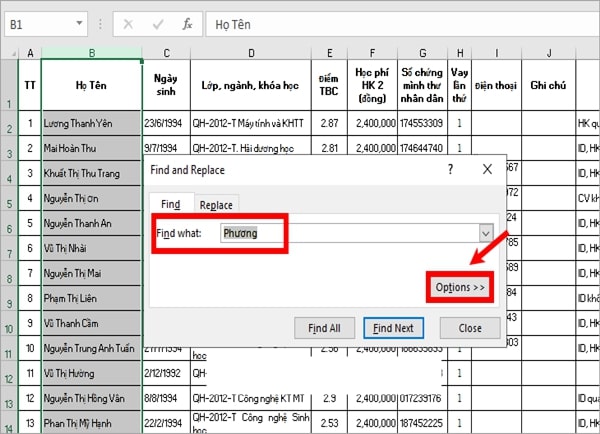 Cách sử dụng các hàm tìm kiếm trong Excel [HƯỚNG DẪN] - Ảnh 10