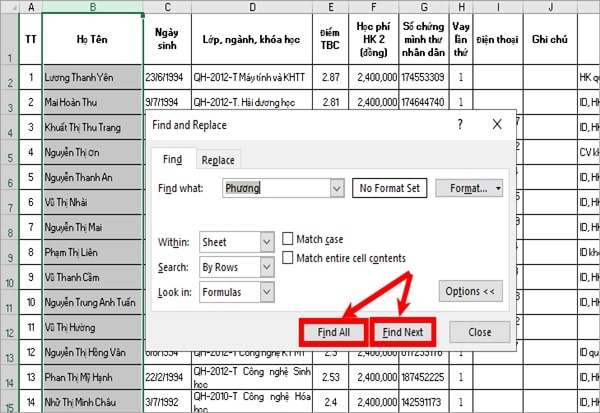 Cách sử dụng các hàm tìm kiếm trong Excel [HƯỚNG DẪN] - Ảnh 11