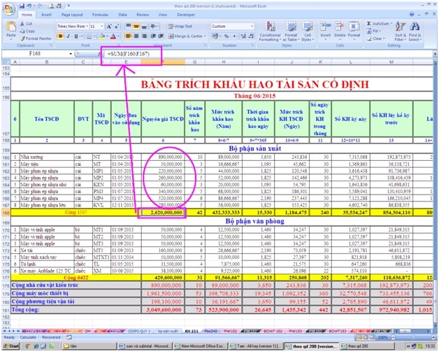 Hàm subtotal – Cách dùng hàm subtotal thay cho hàm sum trong excel - Ảnh 3