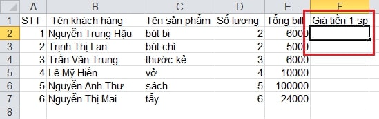 Hàm chia trong excel – Cách sử dụng và công thức cụ thể - Ảnh 2