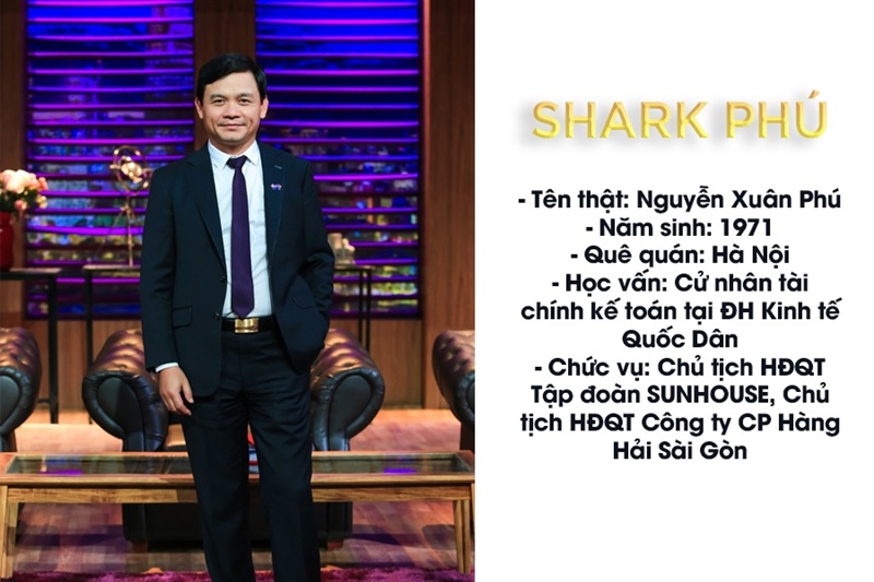 Shark Nguyễn Xuân Phú là ai: Tiểu sử và sự nghiệp của ông chủ SUNHOUSE - Ảnh 1