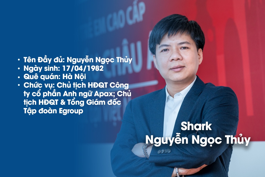 Shark Thủy là ai - Tiểu sử và sự nghiệp chủ tịch hội đồng quản trị công ty cổ phần Egroup - Ảnh 1