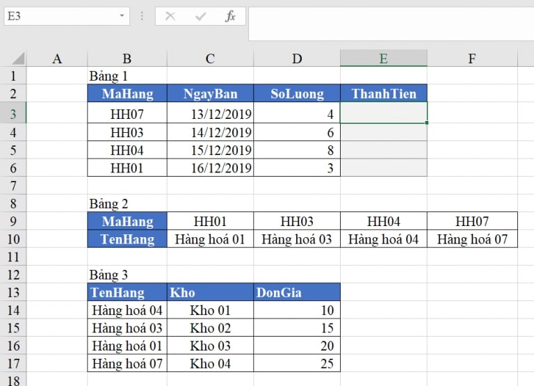 Cách sử dụng Hlookup trong Excel và theo cú pháp cụ thể - Hình 6
