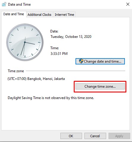 Cách đặt ngày giờ trên máy tính để sửa lỗi trong hệ điều hành - Hình 6