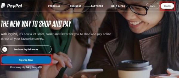 Hướng dẫn cách đăng ký tài khoản Paypal đơn giản - Ảnh 2