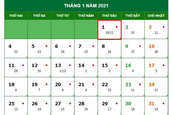 Điểm mới về lịch nghỉ Tết 2021: Tết dương lịch được nghỉ mấy ngày? - Ảnh 2