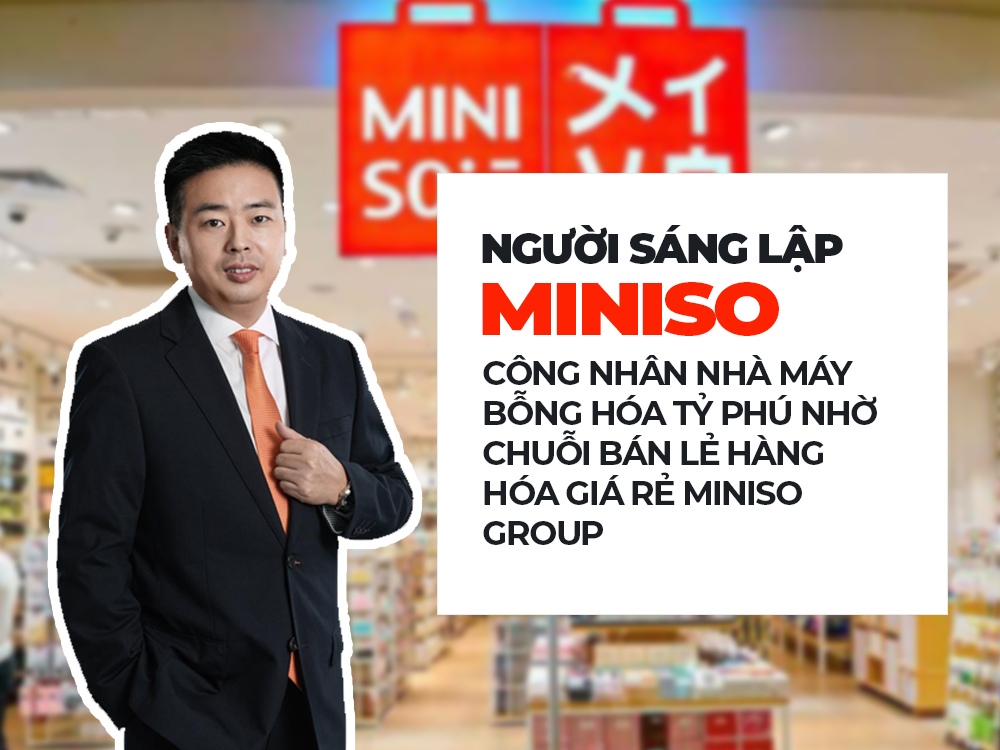 Chân dung ông chủ Miniso Ye Guofu: Từ công nhân hóa thành tỷ phú
