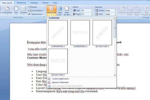 [Tìm hiểu] Watermark là gì? Cách tạo lập watermark đơn giản bằng word