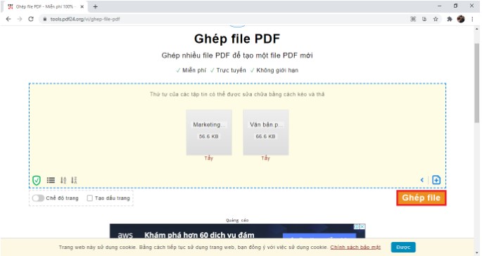 Cách gộp file PDF dễ dàng trên mọi nền tảng - Ảnh 12