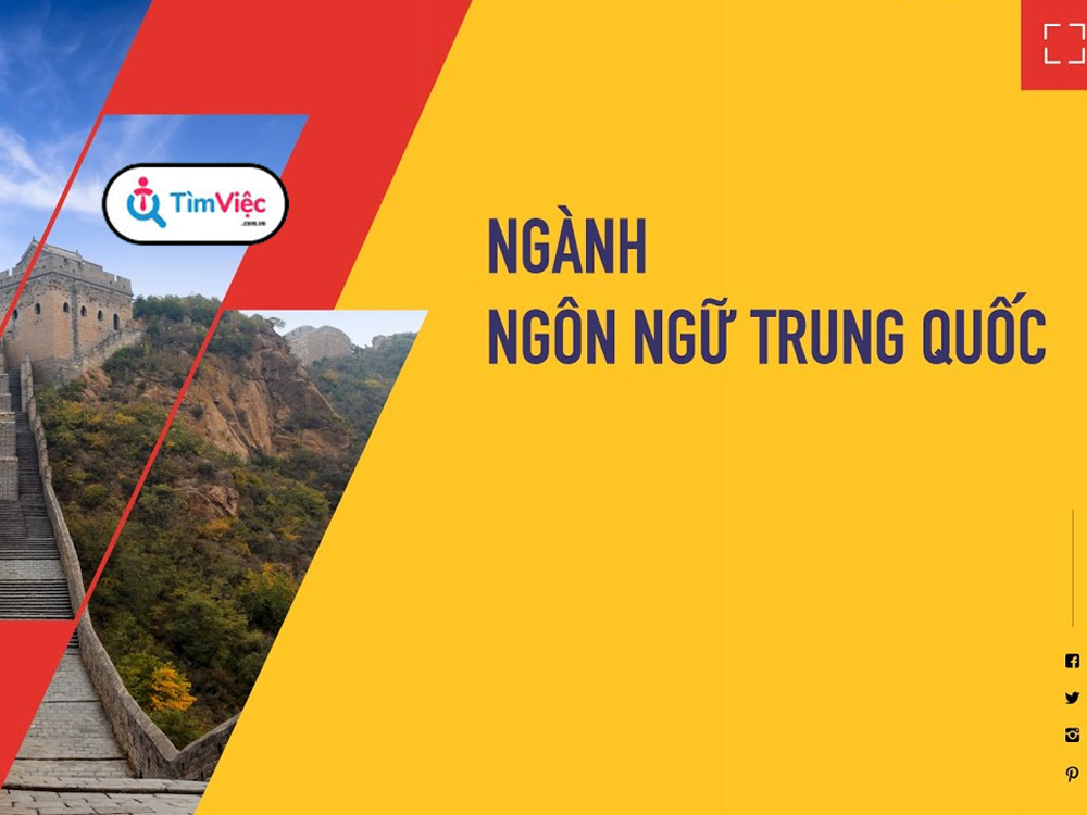 Ngành ngôn ngữ trung nên học trường nào để có tương lai nghề nghiệp tốt