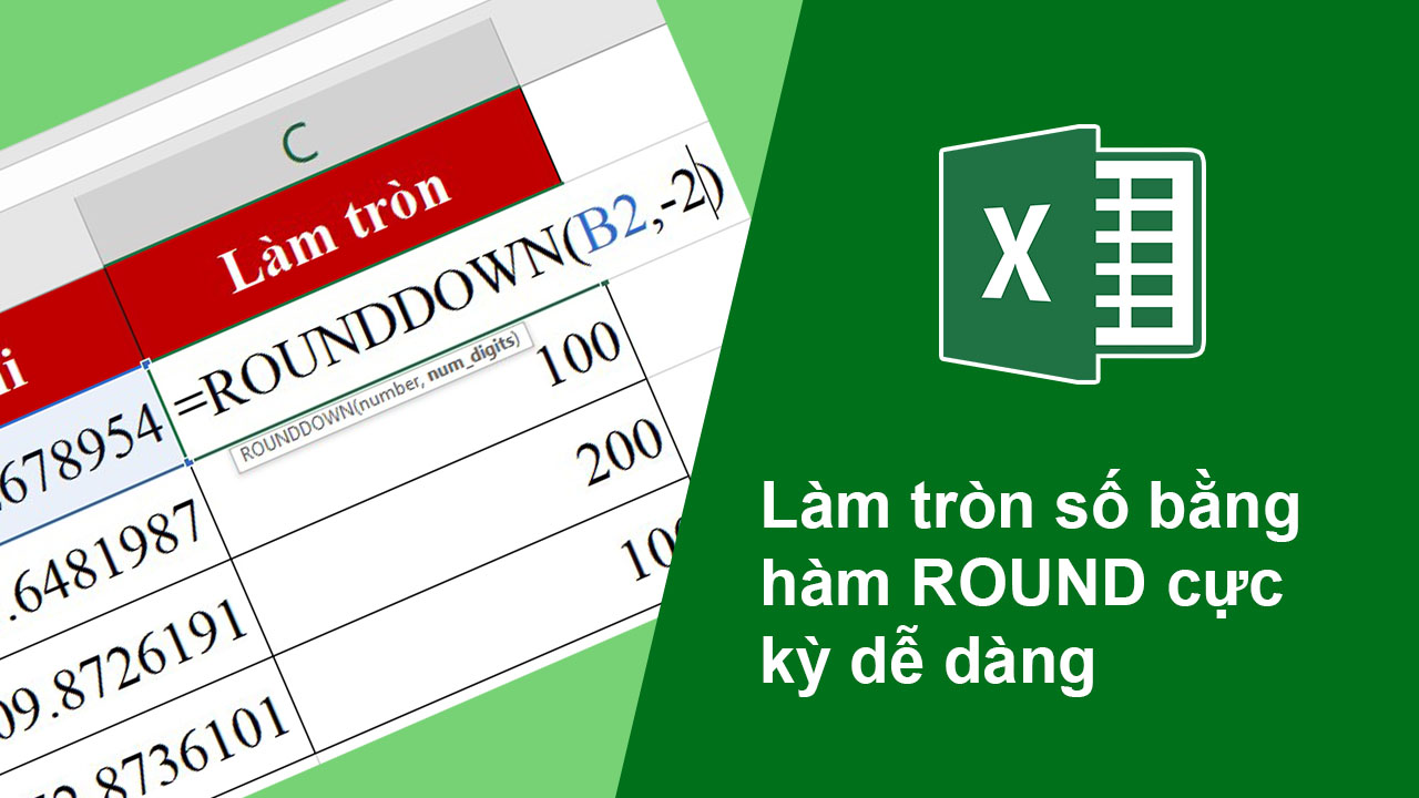 Hé lộ top 5 cách làm tròn số trên excel siêu đơn giản - Ảnh 1