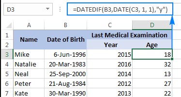 Cách tính tuổi trong Excel đơn giản nhất - Ảnh 10