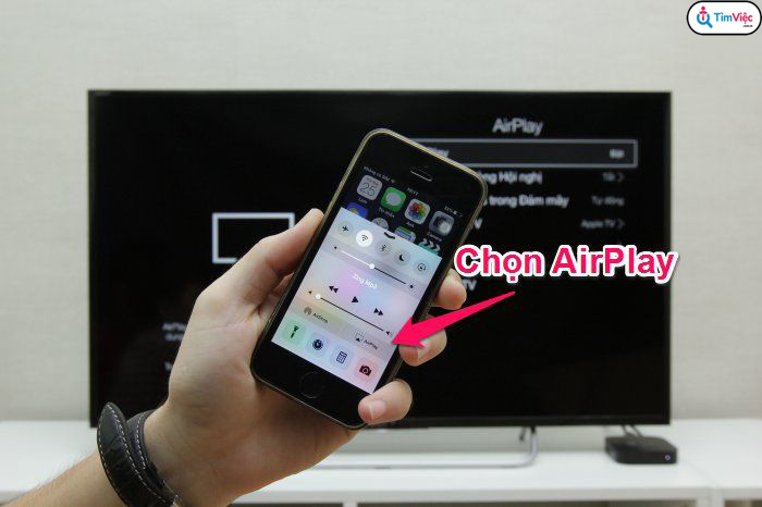 Sử dụng Airplay tại iPhone
