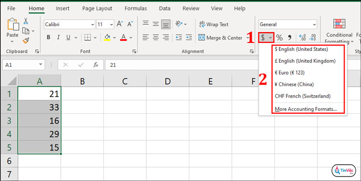 Định dạng số trong excel chi tiết và đơn giản nhất - Ảnh 4