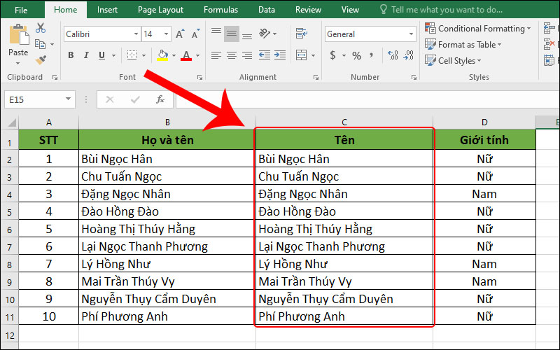 Hướng dẫn cách sắp xếp tên theo ABC trong Excel chỉ trong phút mốt - Ảnh 5