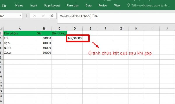 Cách gộp ô trong Excel nhanh, gọn mà không mất dữ liệu - Ảnh 5