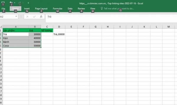 Cách gộp ô trong Excel nhanh, gọn mà không mất dữ liệu - Ảnh 12