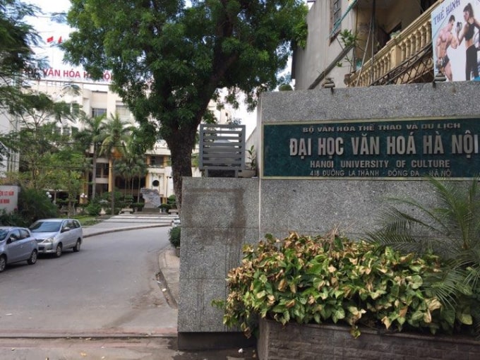 Các ngành của Trường Đại học Văn hóa Hà Nội năm 2022