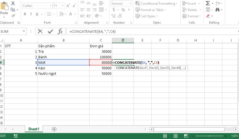 Cách gộp ô trong Excel nhanh, gọn mà không mất dữ liệu - Ảnh 14