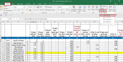 giảm dung lượng file excel 9