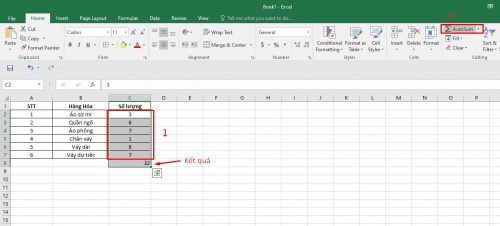 7 Cách tính tổng trong Excel đơn giản, nhanh chóng và chính xác nhất - Ảnh 3