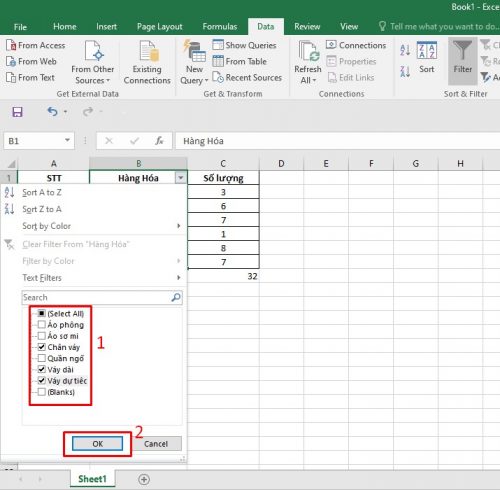 Cách tính tổng trong excel6