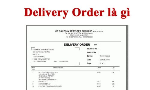 Delivery Order là gì? Một số quy định về lệnh giao hàng - Ảnh 1