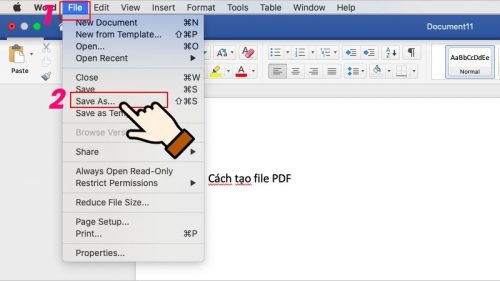 Cách tạo file PDF từ file Word, Excel, Powerpoin đơn giản dễ dàng - Ảnh 2