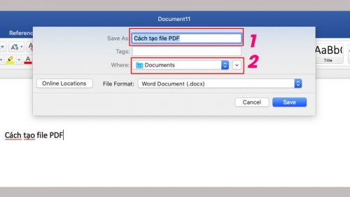 Cách tạo file PDF từ file Word, Excel, Powerpoin đơn giản dễ dàng - Ảnh 3