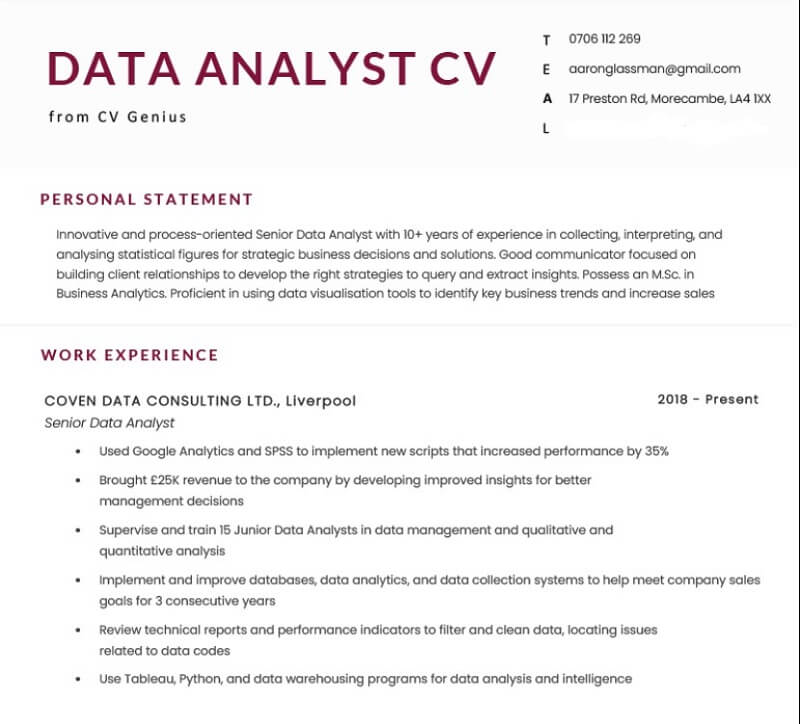 Data Analyst Là Gì? Hướng Dẫn Chi Tiết Cách Viết CV Cho Data Analyst - Ảnh 1